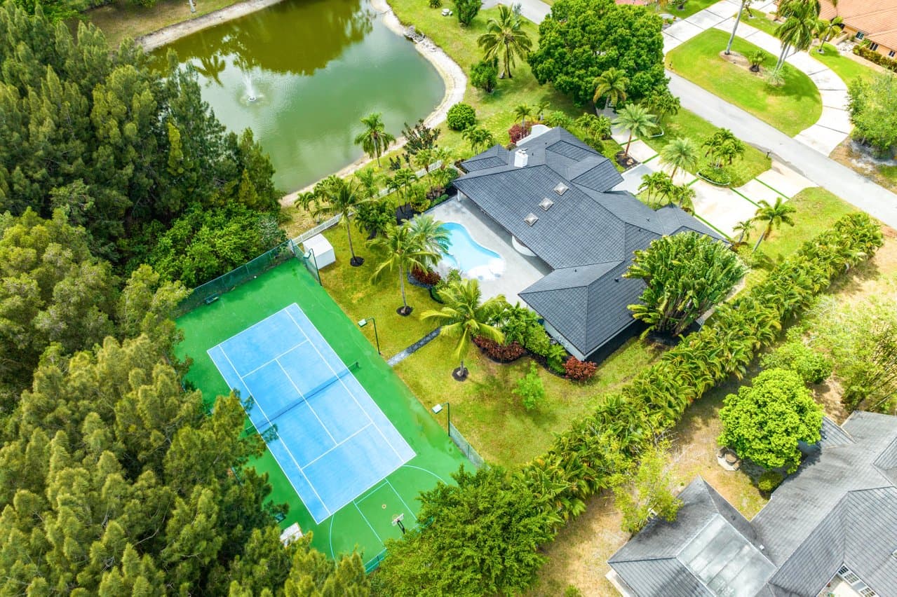 The Arbor Home — aerial view